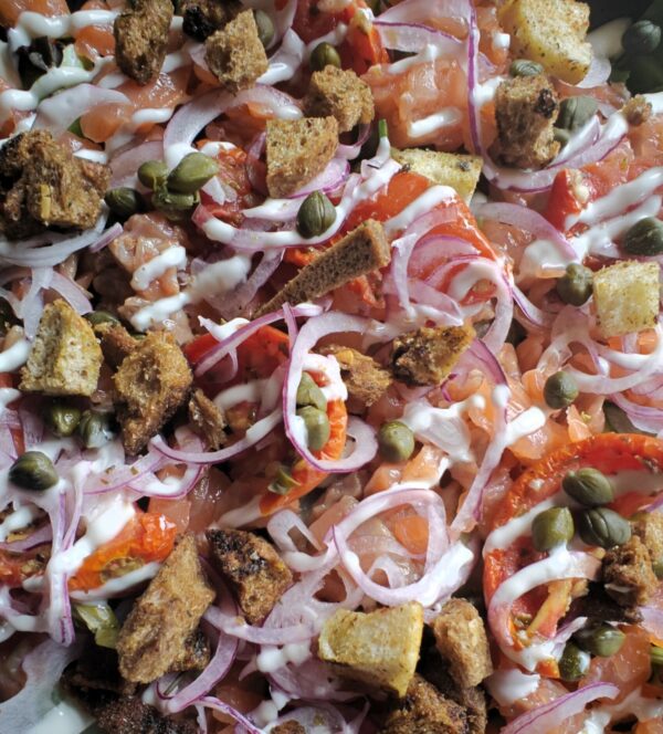 Gerookte Zalm Salade