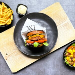 Vegan gourmet burger