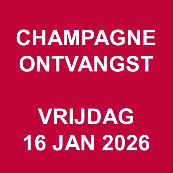 Champagne ontvangst