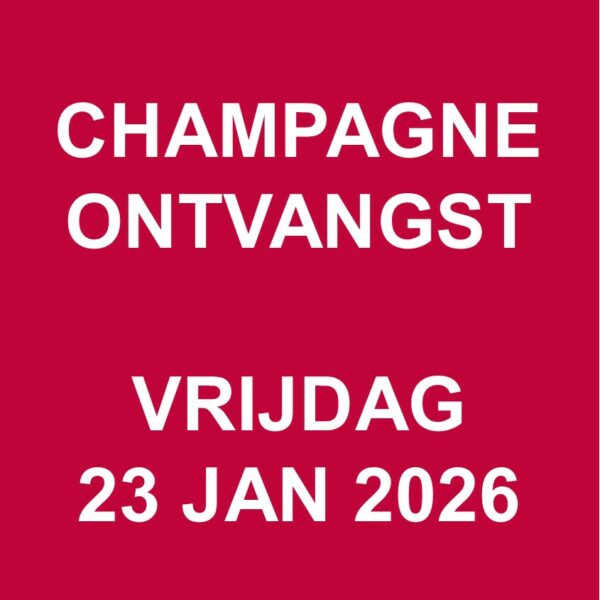 Champagne ontvangst