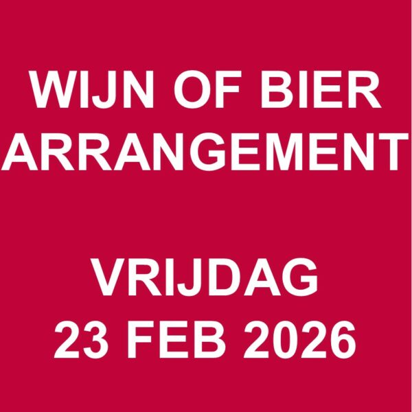 Bier- of wijn arrangement Tomahawk diner vrijdag 23 feb 2026