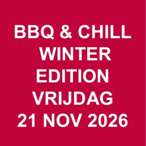 BBQ & CHILL WINTER EDITION vrijdag 23 januari 2026