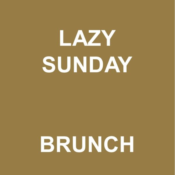 Toegangskaart Lazy Sunday Brunch