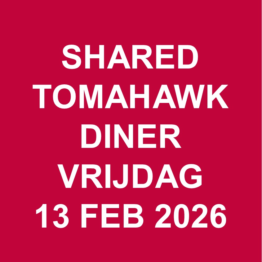 Toegangskaart Shared Tomahawk Diner vrijdag 13 februari 2026