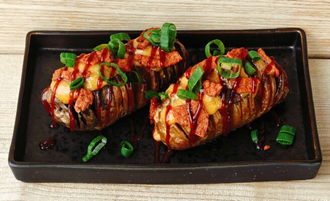 Hasselback Aardappelen